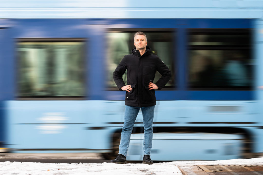 Truls Ramberg, kurator ved KORO. Foto: Niklas Hart